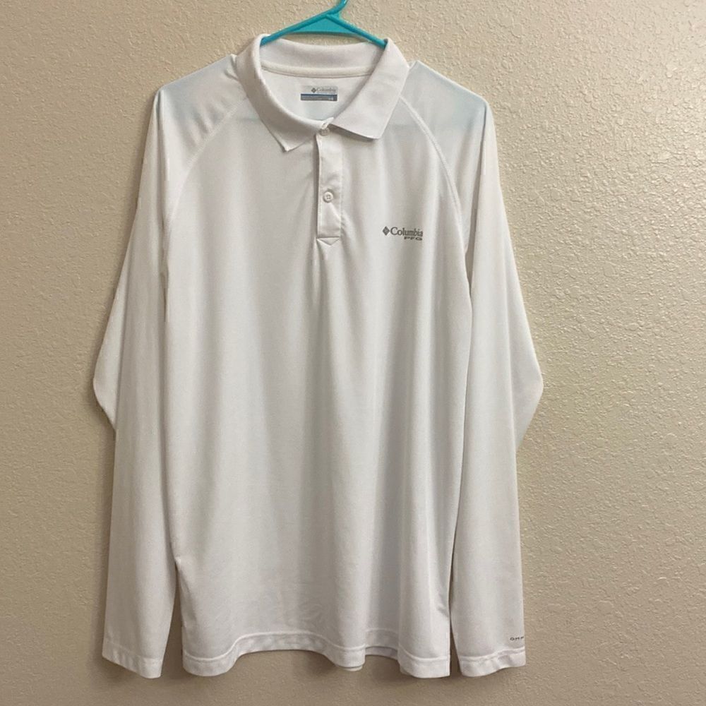 PFG Columbia Long Sleeve White Dye Fit!! Not included in the 3 for $ 25.